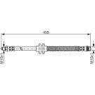 BOSCH | Bremsschlauch | 1 987 476 126