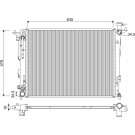 Valeo | Kühler, Motorkühlung | 701354