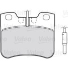 Valeo | Bremsbelagsatz, Scheibenbremse | 301156