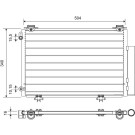 812724 Kondensator, Klimaanlage