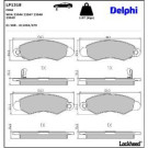 Delphi Bremsbelagsatz, Scheibenbremse LP1318