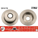 TRW | Bremsscheibe | DF4178