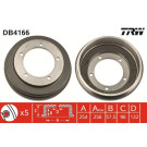 TRW | Bremstrommel | DB4166