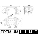 Mahle | Ladeluftkühler | CI 225 000P