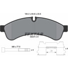 2923101 Bremsbelagsatz, Scheibenbremse Q+