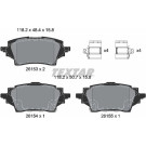 Textar Bremsbelagsatz, Scheibenbremse Q+ 2615301