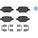 Meyle Bremsbelagsatz, Scheibenbremse MEYLE-ORIGINAL: True to OE 025 229 3017