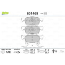 Valeo | Bremsbelagsatz, Scheibenbremse | 601469