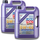 2x LIQUI MOLY 3864 Leichtlauf High Tech 5W-40 Motoröl, 10 L