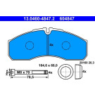 13.0460-4847.2 Bremsbelagsatz, Scheibenbremse