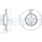 Delphi | Bremsscheibe | BG4123
