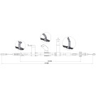 1.KI016 Seilzug, Feststellbremse 1.KI016 Seilzug, Feststellbremse