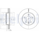 Delphi | Bremsscheibe | BG4343C