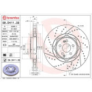 Brembo | Bremsscheibe | 09.D411.33
