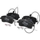 Delphi Bremsbelagsatz, Scheibenbremse LP1890 Delphi Bremsbelagsatz, Scheibenbremse LP1890