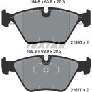 Textar | Bremsbelagsatz, Scheibenbremse | 2199003