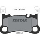 Textar | Bremsbelagsatz, Scheibenbremse | 2246801