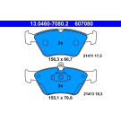 13.0460-7080.2 Bremsbelagsatz, Scheibenbremse