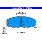 13.0460-2964.2 Bremsbelagsatz, Scheibenbremse