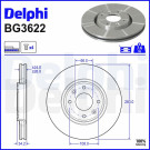 Delphi | Bremsscheibe | BG3622