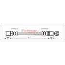Metzger | Bremsschlauch | 4112214