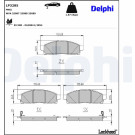 Delphi | Bremsbelagsatz, Scheibenbremse | LP3285 Delphi | Bremsbelagsatz, Scheibenbremse | LP3285