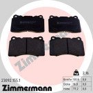 Zimmermann | Bremsbelagsatz, Scheibenbremse | 23092.155.1