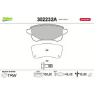 Valeo | Bremsbelagsatz, Scheibenbremse | 302232A