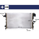 Mahle | Kühler, Motorkühlung | CR 8 000S