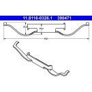 ATE | Feder, Bremssattel | 11.8116-0326.1