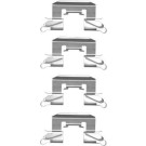 Hella | Zubehörsatz, Scheibenbremsbelag | 8DZ 355 204-691