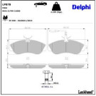 Delphi Bremsbelagsatz, Scheibenbremse LP878