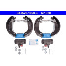 03.0520-1020.3 Bremsbackensatz Original ATE TopKit 03.0520-1020.3 Bremsbackensatz Original ATE TopKit