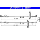 24.3727-0651.2 Seilzug, Feststellbremse 24.3727-0651.2 Seilzug, Feststellbremse