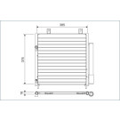 822600 Kondensator, Klimaanlage