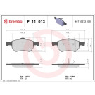 Brembo | Bremsbelagsatz, Scheibenbremse | P 11 013
