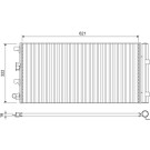 814178 Kondensator, Klimaanlage