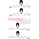 Metzger 109-1048 Zubehörsatz, Scheibenbremsbelag