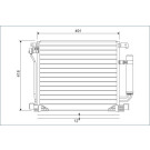 822587 Kondensator, Klimaanlage 822587 Kondensator, Klimaanlage