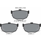 2155301 Bremsbelagsatz, Scheibenbremse 2155301 Bremsbelagsatz, Scheibenbremse