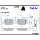 LP2302 Bremsbelagsatz, Scheibenbremse