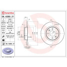 Brembo | Bremsscheibe | 08.A268.21