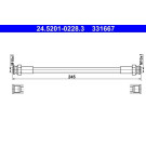 24.5201-0228.3 Bremsschlauch