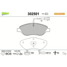 Valeo Bremsbelagsatz, Scheibenbremse ESSENTIAL 302501