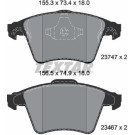 2374701 Bremsbelagsatz, Scheibenbremse Q+ 2374701 Bremsbelagsatz, Scheibenbremse Q+