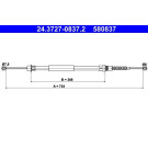 ATE | Seilzug, Feststellbremse | 24.3727-0837.2
