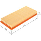 BOSCH 1 457 433 700 Luftfilter