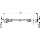 BOSCH | Bremsschlauch | 1 987 476 726