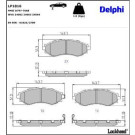 Delphi Bremsbelagsatz, Scheibenbremse LP1816