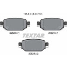 Textar | Bremsbelagsatz, Scheibenbremse | 2262301